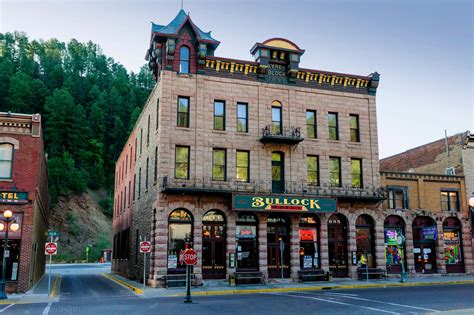The Historic Bullock Hotel in Deadwood, SD .
